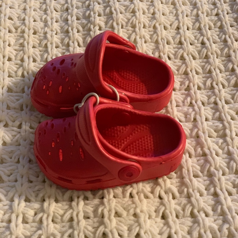 Baby Croc-Like Sandals